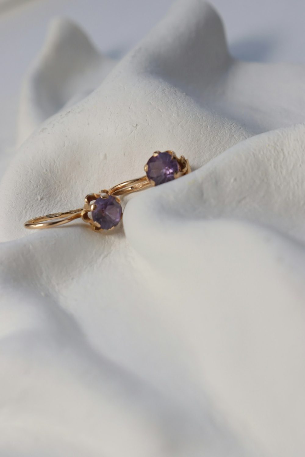 Amethyst Flower Ring